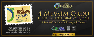 'DÖRT MEVSİM ORDU'' 2. FOTOĞRAF YARIŞMASI